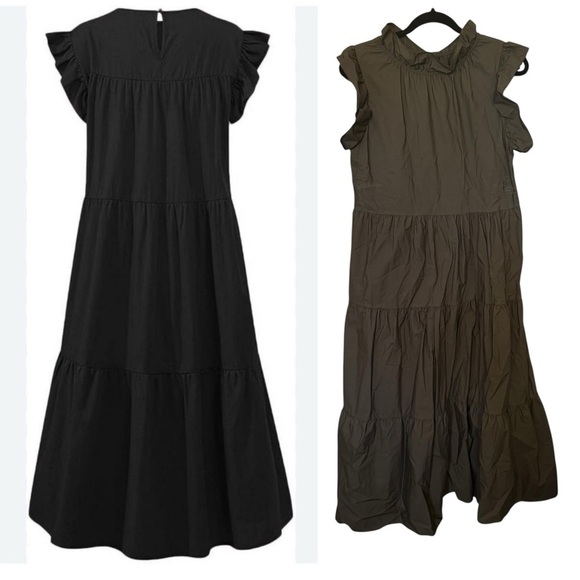 Chepi Italy Tiered Midi/Maxi Dress - Picture 1 of 7